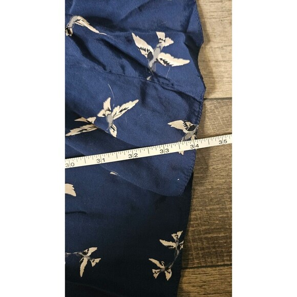 ASOS Blue Bird Dress Petite Size 6 Skater Vintage Style - Picture 8 of 12